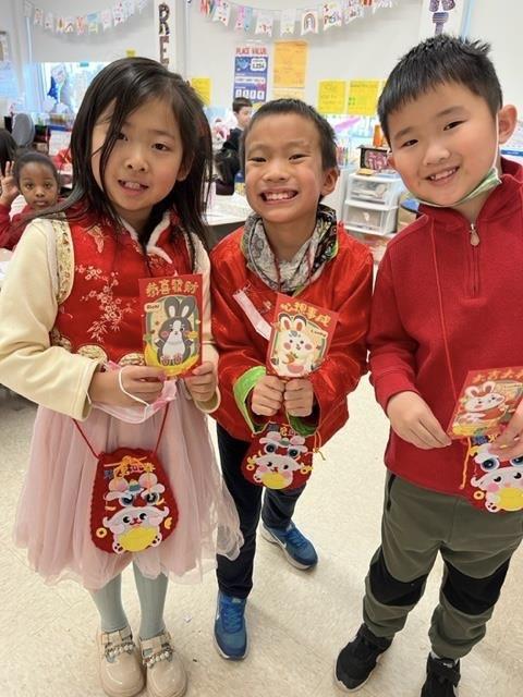 kids in asian attire